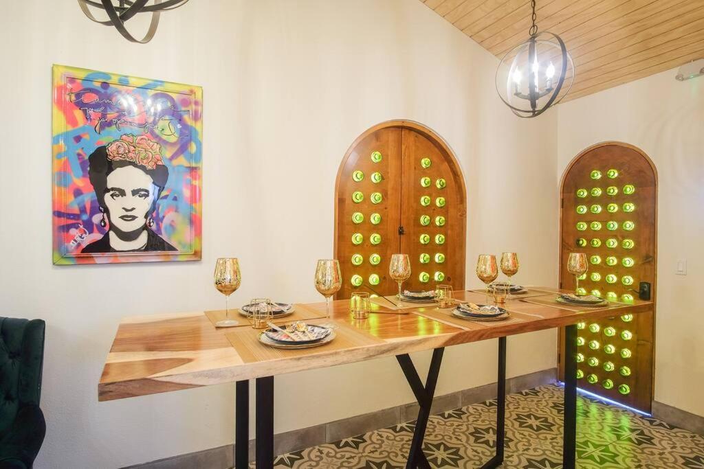 فيلا Casa Capilla @ Casa Frida Valle De Gpe San Marcos  المظهر الخارجي الصورة